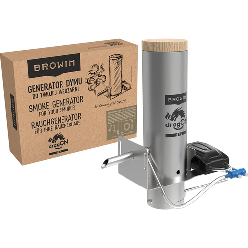 dragON JET 2 dūmų generatorius su pelenų stalčiumi ir orapūte - 5