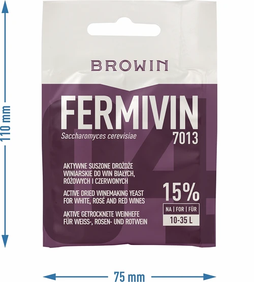 Drożdże winiarskie Fermivin 7013, 7 g - 3