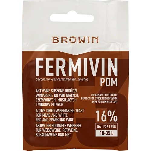 Drożdże winiarskie Fermivin PDM, 7 g