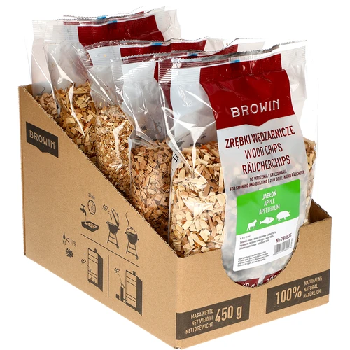 Drožlės rūkymui/grilinimui, obelis, 450 g, kl. 8 - 2