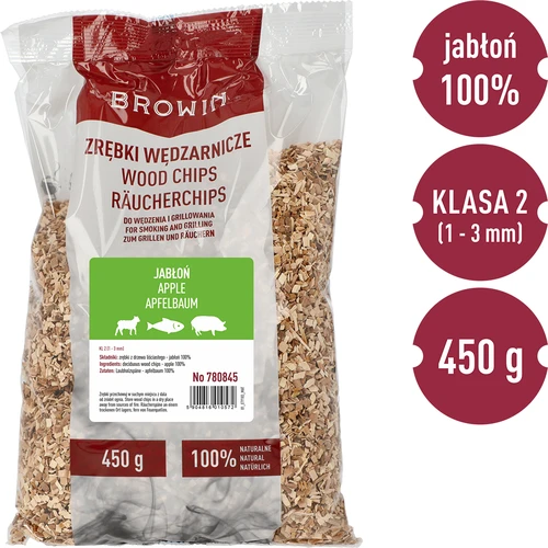 Drožlės rūkymui ir grilinimui, OBELIS – 450 g, 2 kl. - 2