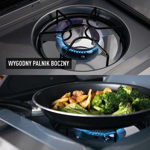 Dujinis grilis dragON BBQ101, 11,7 kW, juodai sidabrinis - 7