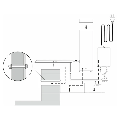 Dūmų generatorius dragON JET 1 LONG su elektrine pompa - 9