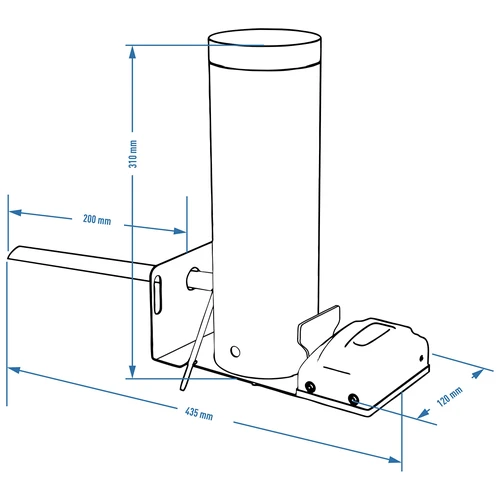 Dūmų generatorius dragON JET 1 LONG su elektrine pompa - 8