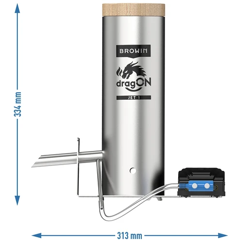 Dūmų generatorius dragON Jet 1 su elektrine pompa dragON Air - 8