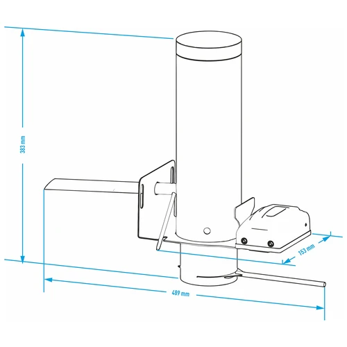 Dūmų generatorius dragON JET 2 LONG su pelenine - 10