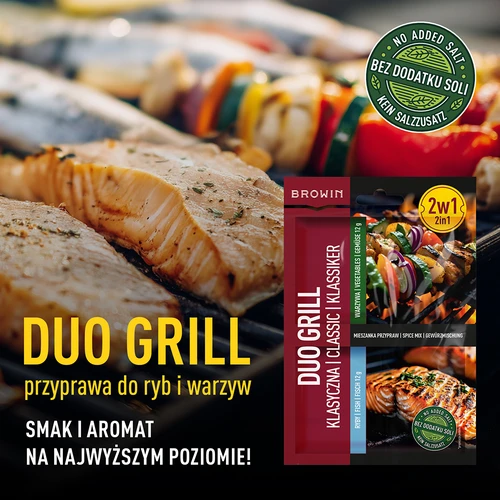Duo Grill Klasikinė žuviai ir daržovėms – 2 viename prieskonių mišinys, 2 x 12 g - 5