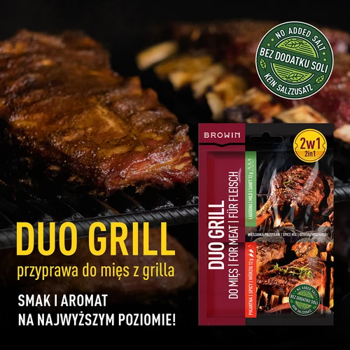 Duo Grill mėsai, 2 viename prieskonių mišinys, 2 x 12 g - 5