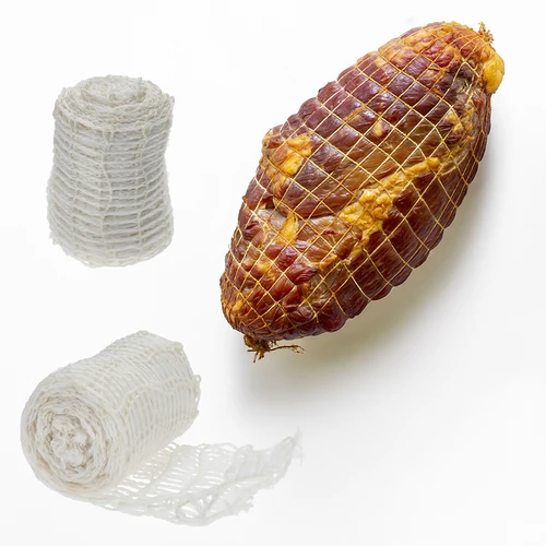 Elastinis tinklelis mėsos vyniotiniams (iki +220 °C), Ø 15 cm, ilgis 3 m - 2