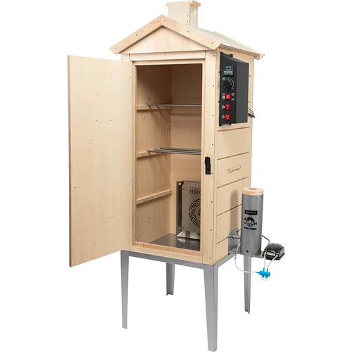 Elektrinė rūkykla dragON PLYWOOD NATURE 100E su elektriniu kaitinimo moduliu ir valdikliu - 3