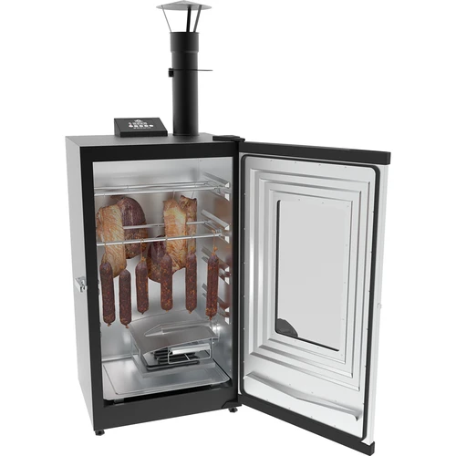 Elektrinė rūkykla - dragON su dūmų generatoriumi, skaitmeninė 65 L - 6