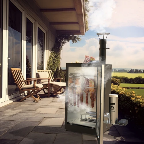 Elektrinė rūkykla - dragON su dūmų generatoriumi, skaitmeninė 65 L - 31