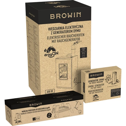 Elektrinė rūkykla dragON su mobiliu pagrindu ir valymo skysčiu - 35