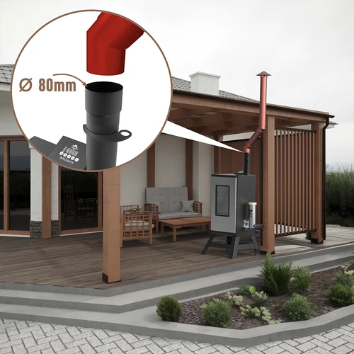 Elektrinė rūkykla dragON su mobiliu pagrindu ir valymo skysčiu - 32