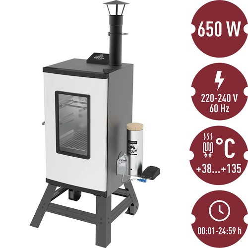 Elektrinė rūkykla dragON su mobiliu pagrindu ir valymo skysčiu - 24