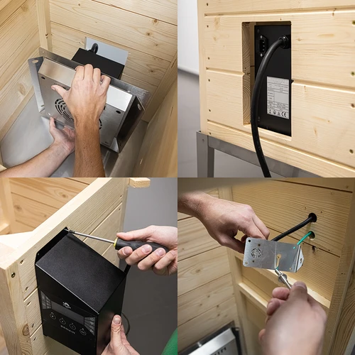 Elektrinių modulių rinkinys su Wi‑Fi valdikliu – dragON IQ 1,5 kW, sodo rūkykloms - 5