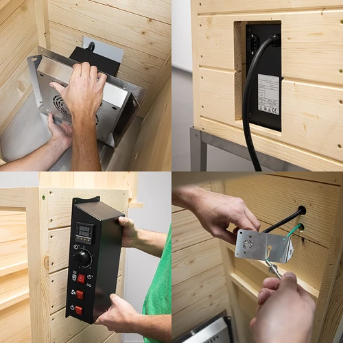 Elektrinių modulių su skaitmeniniu valdikliu rinkinys – dragON 1,5 kW, skirtas sodo rūkykloms - 5