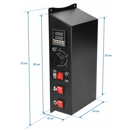 Elektrinių modulių su skaitmeniniu valdikliu rinkinys – dragON 1,5 kW, skirtas sodo rūkykloms - 10