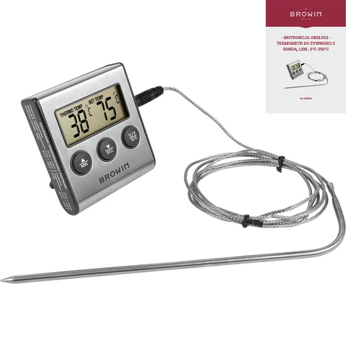 Elektroniczny termometr kuchenny z sondą (0°C do 250°C) - 4