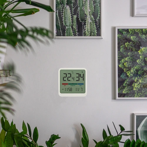 Elektroninis kambarinis termometras, baltas - 14