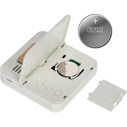 Elektroninis kambarinis termometras, baltas - 5