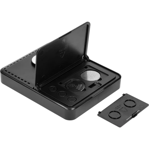 Elektroninis kambario termometras, juodas - 7