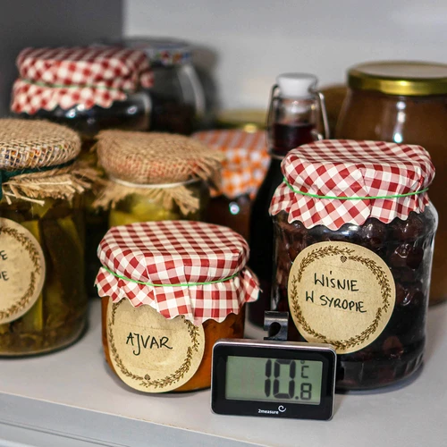 Elektroninis šaldytuvo termometras (-20°C iki +50°C) - 4