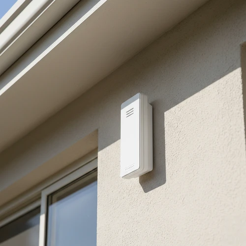 Elektroninis Soens termometras – su išoriniu jutikliu, apvalus, baltas - 9