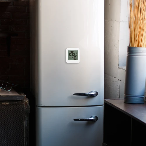 Elektroninis termometras su komforto indikatoriumi, baltas - 12