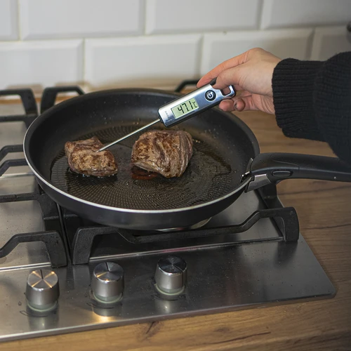 Elektroninis virtuvinis termometras, LCD (-50 °C iki +200 °C) - 8