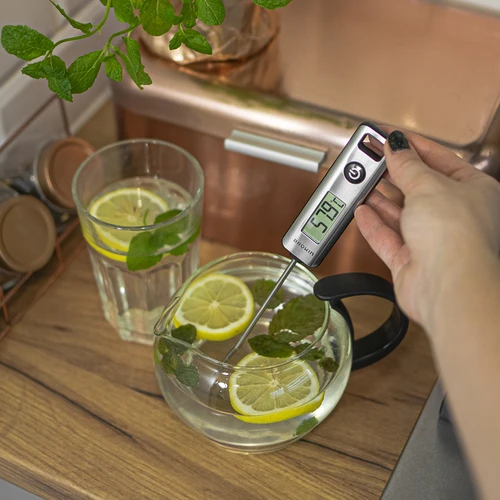 Elektroninis virtuvinis termometras, LCD (-50 °C iki +200 °C) - 9