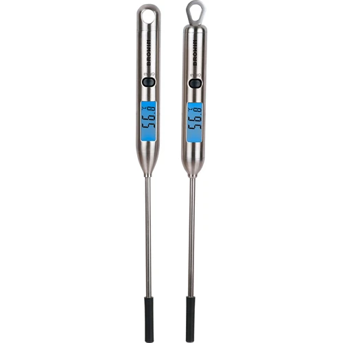 Elektroninis virtuvinis termometras (nuo -40 °C iki +300 °C) iš plieno