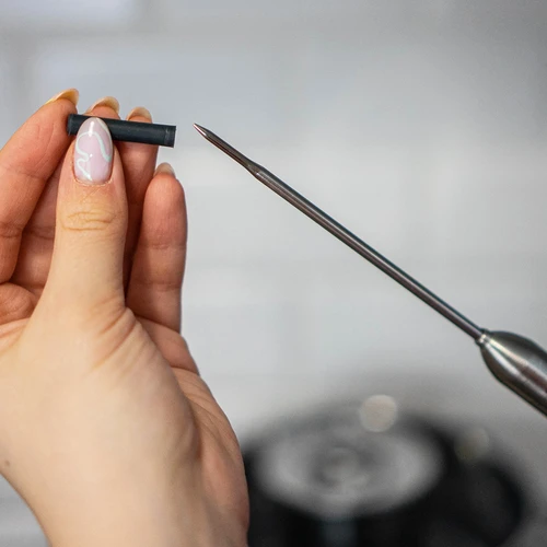 Elektroninis virtuvinis termometras (nuo -40 °C iki +300 °C) iš plieno - 5