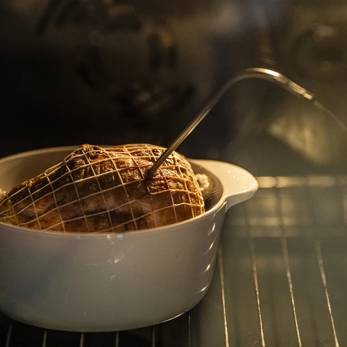 Elektroninis virtuvinis termometras su zondu (0°C–250°C), mišrus - 7