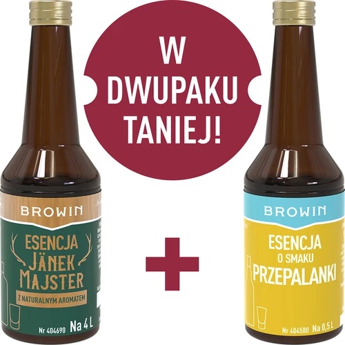 Esencijų rinkinys Jänek Majster 40 ml + Przepalanka 40 ml - 3