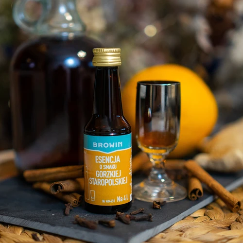 Esencija su „Gorzka Staropolska“ skoniu, skirta 4 l - 40 ml - 8