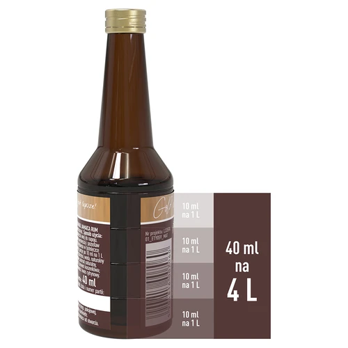 Esencja Gold o smaku Jamaica Rum na 4 L, 40 ml - 6