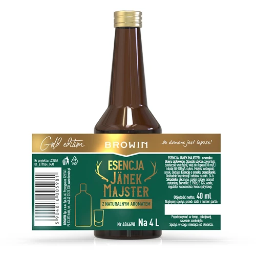 Esencja Jänek Majster na 4 L, 40 ml - 6