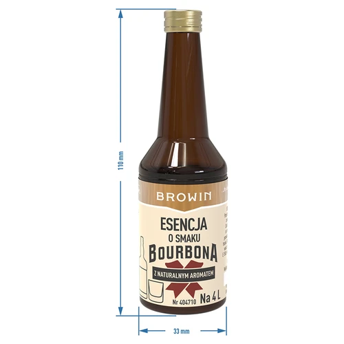 Esencja o smaku Bourbona na 4 L, 40ml - 7