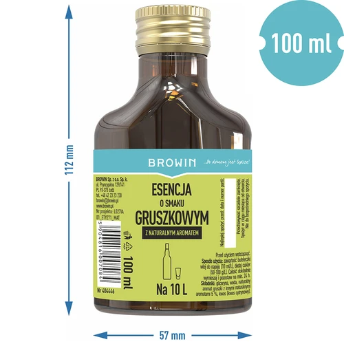 Esencja o smaku gruszkowym - likier gruszkowy, zaprawka 100 ml - 5