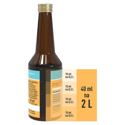 Esencja o smaku mango & marakuja na 2 L - 40ml - 4