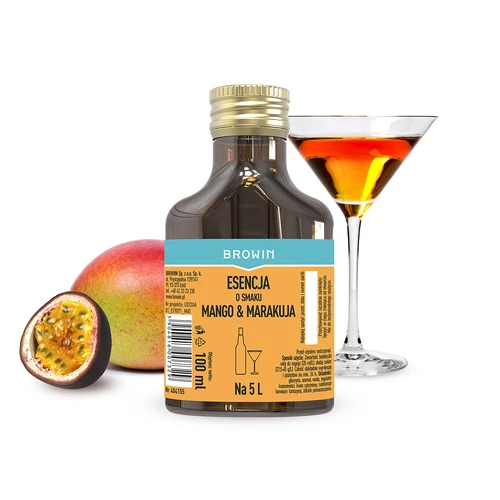 Esencja o smaku mango & marakuja na 5 L, 100 ml - 3