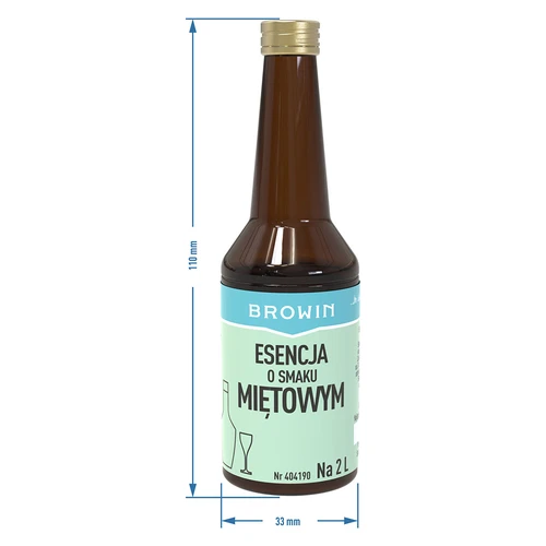 Esencja o smaku miętowym na 2 L - 40ml - 5