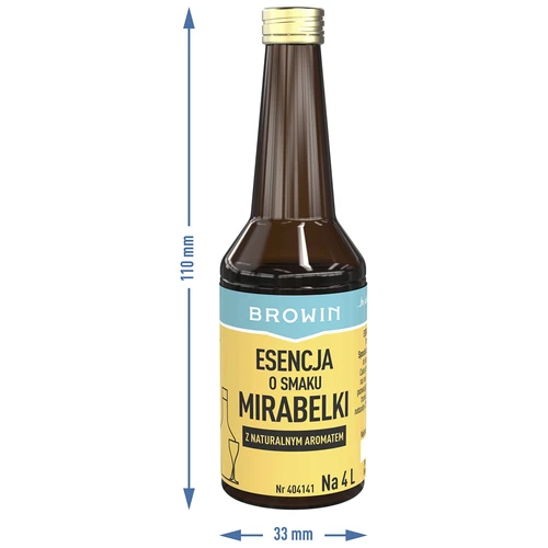 Esencja o smaku mirabelki 40 ml - 6