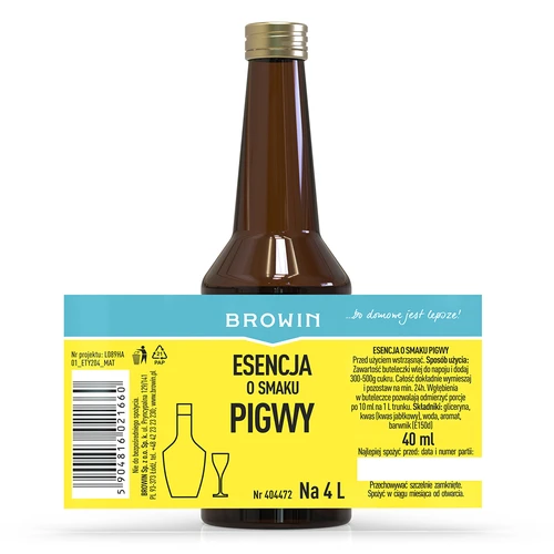 Esencja o smaku pigwy na 4 L - 40 ml - 4