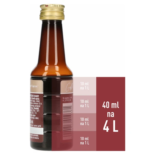 Esencja o smaku Reserve Brandy, 40 ml, na 4L - 5