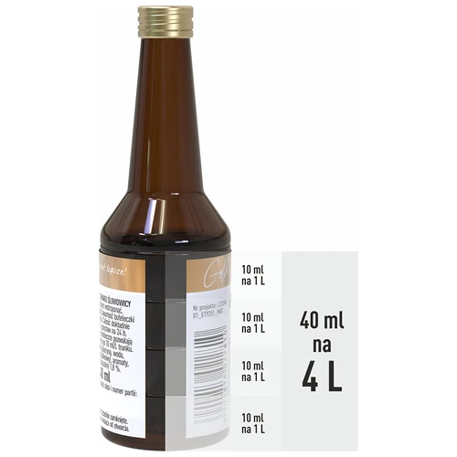 Esencja o smaku śliwowicy, na 4 L, 40 ml - 5