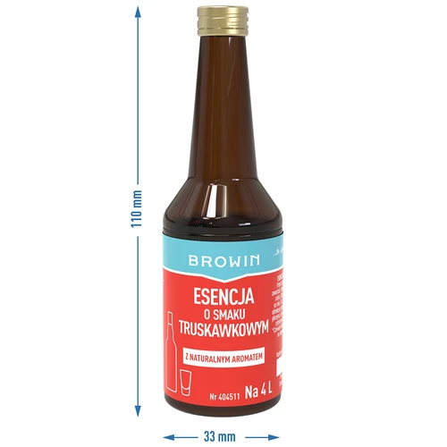 Esencja o smaku truskawkowym, 40 ml - 6