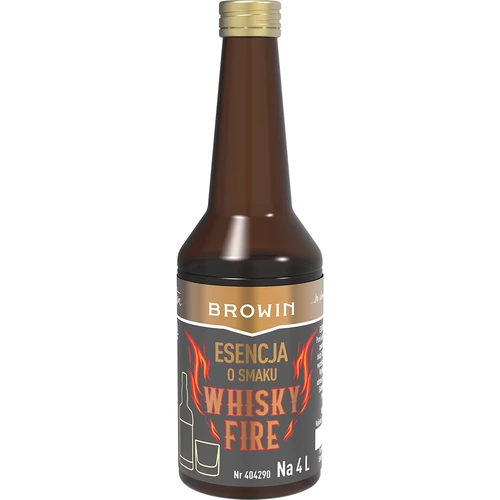 Esencja o smaku Whisky Fire na 4 L, 40ml