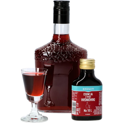 Esencja o smaku wiśniówki na 10 L - 100 ml - 6